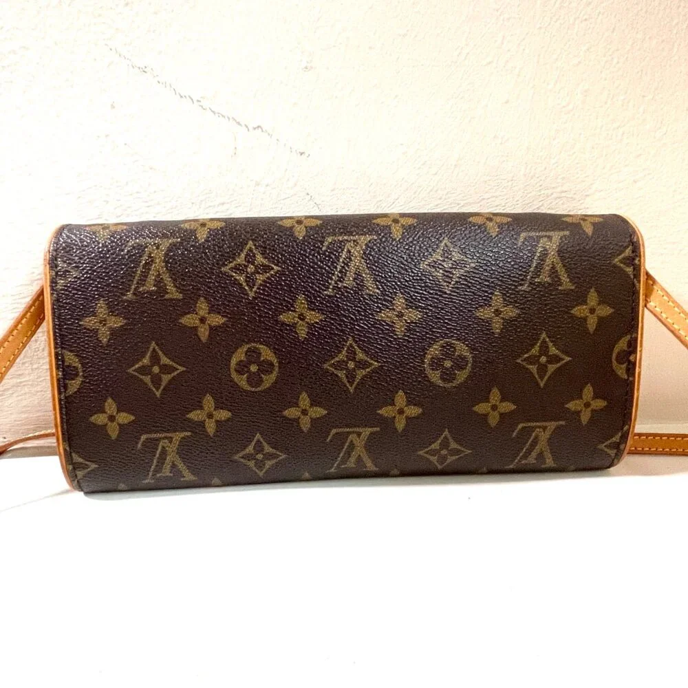 Louis Vuitton Monogram Pochette Twin GM Shoulder Bag